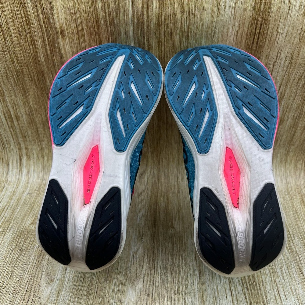 Brooks Hyperion Max 2 Running Shoes Women's Size 6 Blue Pink 1204231B408 - Picture 8 of 10